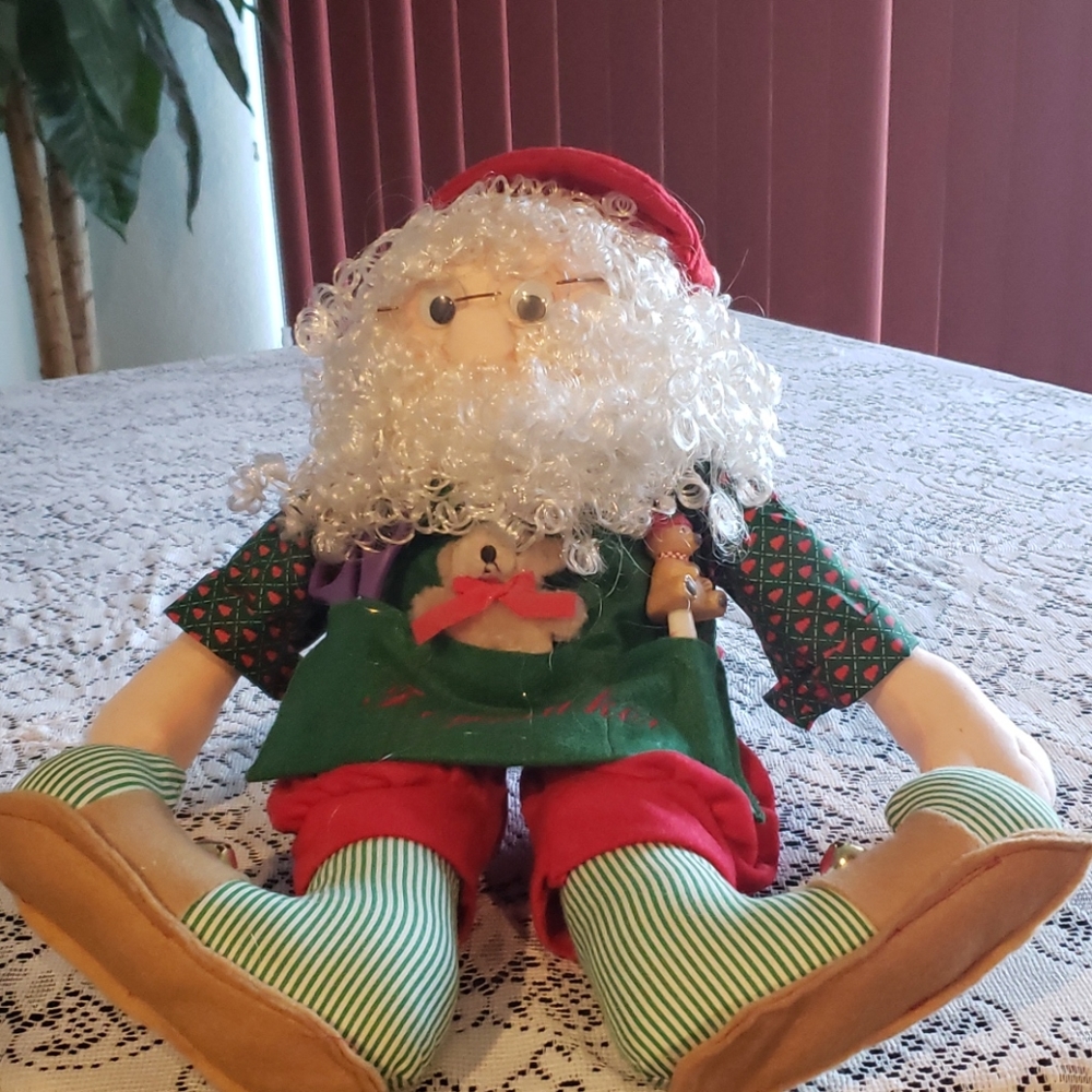 Santa Clause Toymaker Stuffed Toy.